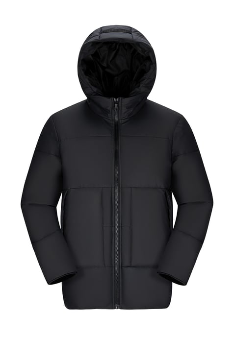 Subprime Jas winter Parka Levi Zwart - Image 2