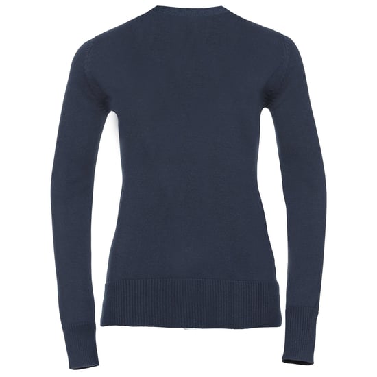 Russell Collectie Dames/Dames V-hals Gebreid Vest (Franse marine) - Image 2