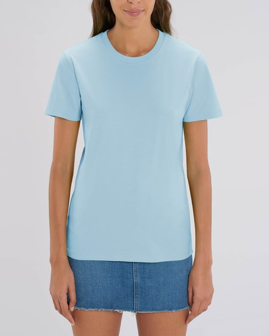 Nauli Unisex Regular Fit T-Shirt in Sky Blue