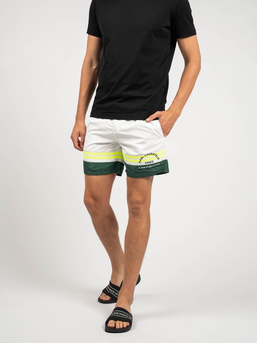 Karl Lagerfeld Zwemshorts Golf Heren Wit - Image 6