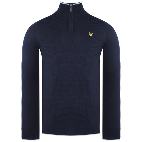 Lyle & Scott Merino Golf Heren Navy Trui - Image 1
