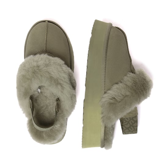 EVER AU Australia Women Wagtail Removable Strap Platform Slippers
