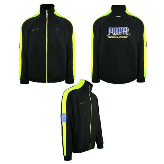 Puma x Ader Error T7 Track Top Zip Up Black Mens Jacket 595533 01