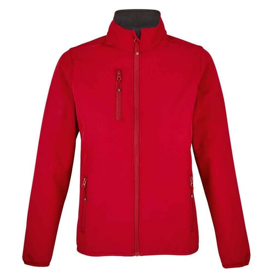 SOLS Dames/Dames Falcon Softshell gerecyclede Soft Shell jas (Peperrood) - Image 1