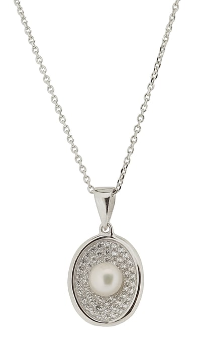 Orphelia Vrouwen 925 Sterling Zilveren Ketting met Hanger - Zilver ZH-4605 - Image 1