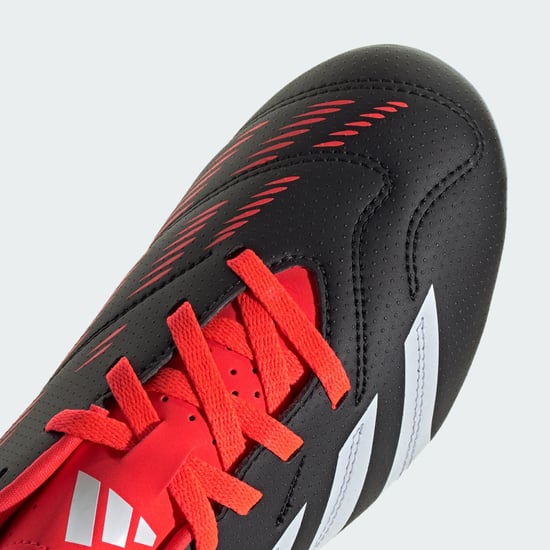 Boy's adidas Juniors Predator Club FxG Football Boots in Black - Image 4