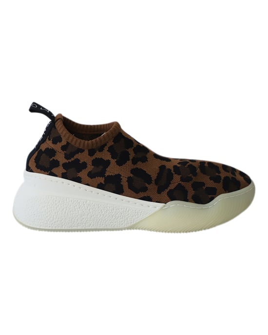 Stella McCartney Slip-On Sneakers in Luipaardprint Jacquard Brei - Image 1