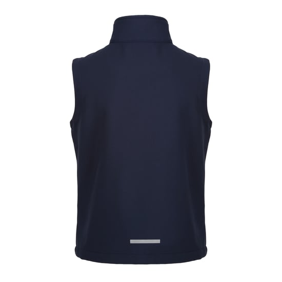Regatta Childrens/Kids Ablaze Softshell Reflective Gilet (Navy)