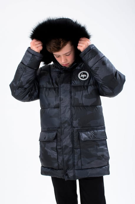 Hype Kids Camo Explorer Jacket