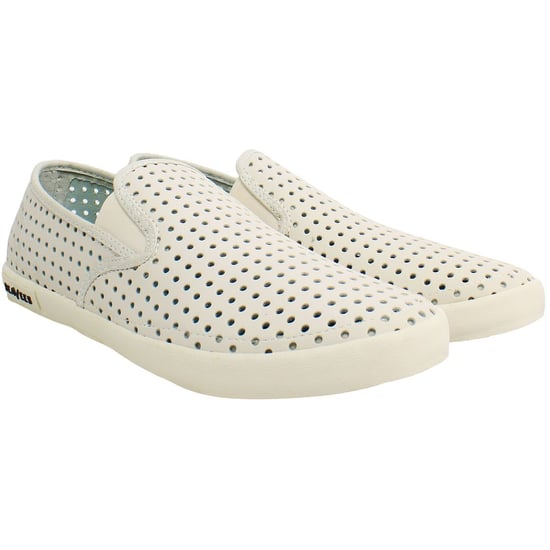 Seavees Baja Portal Dames Grijze Plimsolls - Image 2