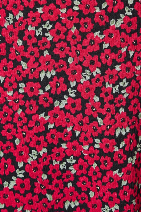 Tall Ditsy Floral Square Neck Midi Dress