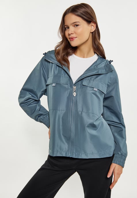 Mymo Anorak Dames Grijs-blauw - Image 3