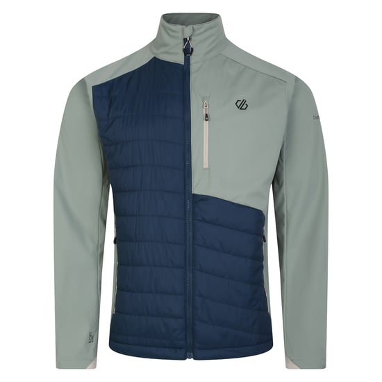 Dare 2B Mens Mountaineer Hybrid Jacket (Lilypad Green/Moonlight Denim)