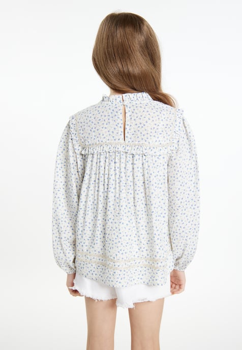 Dreimaster Blouse meisjes (kinderen) blauw - Image 4