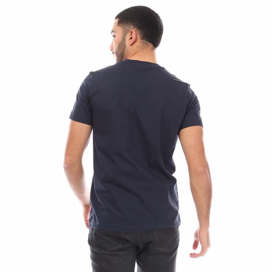 Heren Diesel T-Diegor 1-A T-Shirt in Navy - Image 3