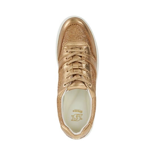 Dune Ladies Evangelyn - Lace Up Chunky Flatform Trainers