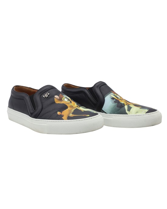 Givenchy Bambi Skate Sneakers in Zwart Leer - Image 4