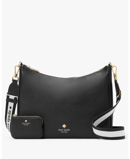 Emma Pebbled Leather Large Crossbody - Image 1
