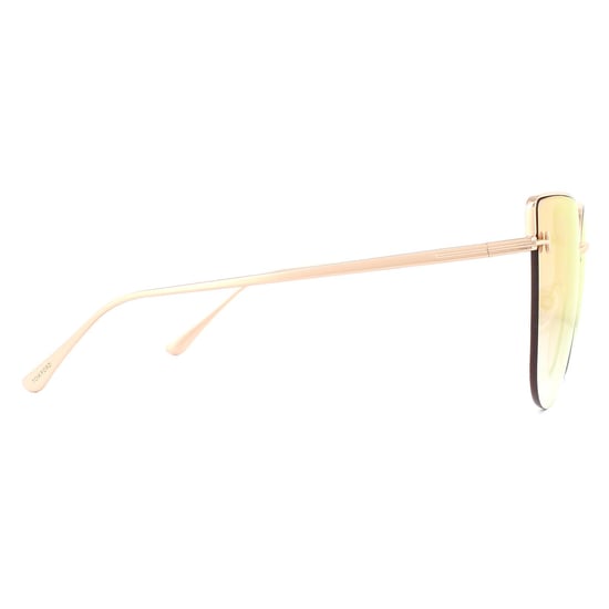 Tom Ford Zonnebril Ingrid-02 FT0652 33Z Goud Roze Paars Verloop Mirror - Image 4