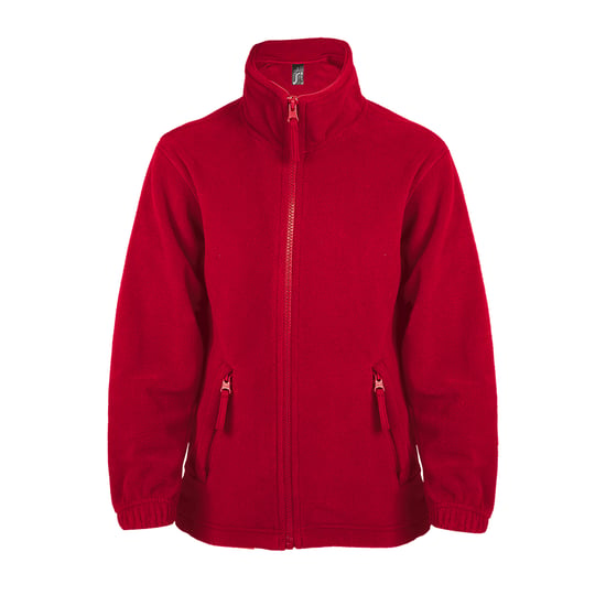 SOLS Kinderen/Kinderen North Zip-Up Fleece Jacket (Rood) - Image 1