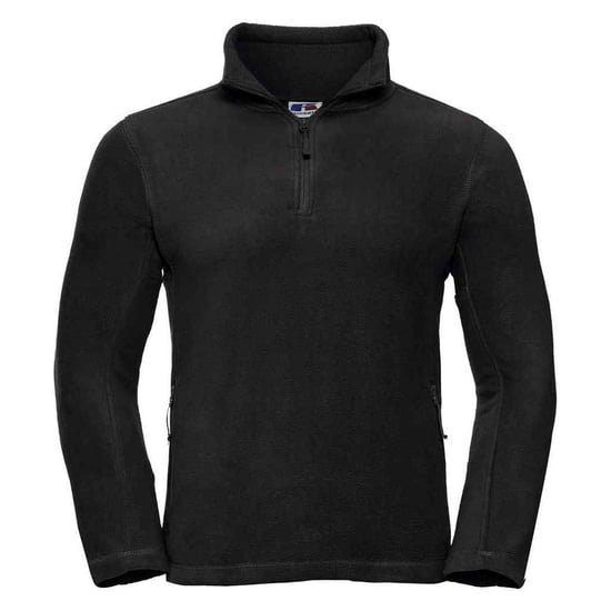 Russell Heren Ritssluiting Outdoor Fleece Top (Zwart) - Image 1