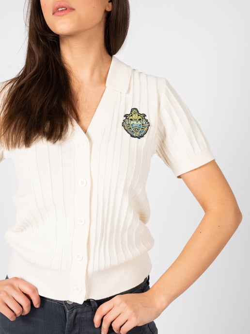Fila Cardigan Trap Vrouw beige - Image 5