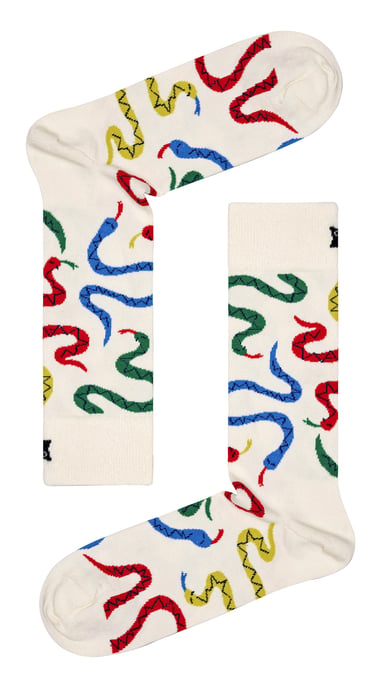 Happy Socks - Novelty Slangen Ontwerp Sokken | Geweldig Cadeau - Slangen - Image 2