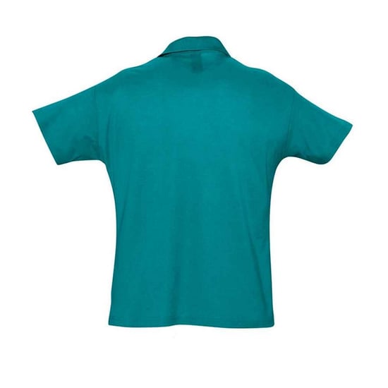 SOLS Heren Zomer II Poloshirt (Eendenblauw) - Image 2