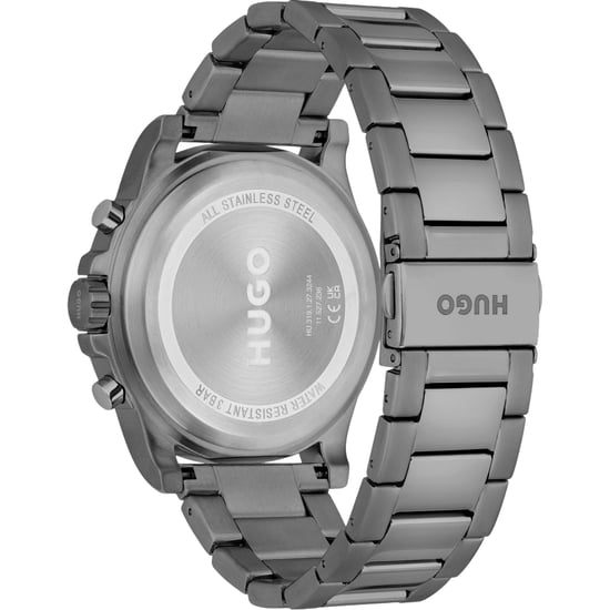 Hugo Herenhorloge Kwarts Zwart - Image 3