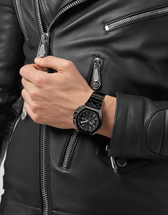 Philipp Plein Plein Extreme Heren Horloge Zwart PWGAA0921 - Image 3