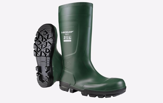 Dunlop Work-It Full Safety WATERPROOF Wellington Mens