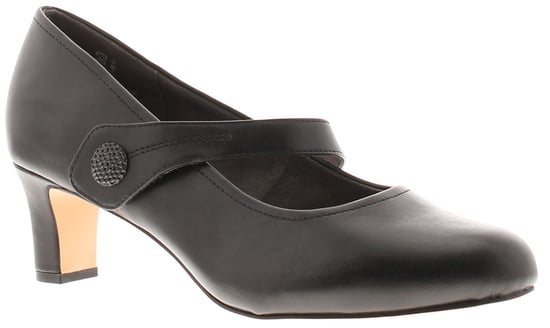 Jana Womens Court Shoes Jazlyn Strap black