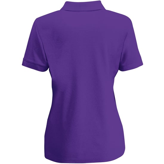Fruit Of The Loom Vrouwen Dames-Fit 65/35 Poloshirt Korte Mouwen (Paars) - Image 2