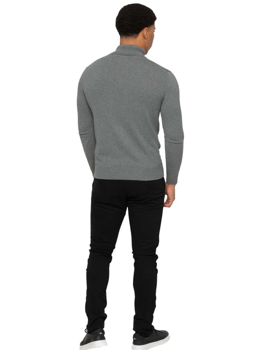 Enzo Milano | Mens Half Zip Knit Jumper