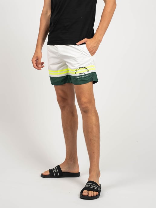 Karl Lagerfeld Zwemshorts Golf Heren Wit - Image 5