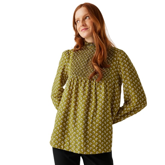 Regatta Womens/Ladies Orla Kiely Clover Winter Blouse (Olive)