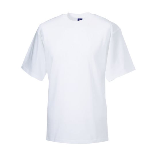 Russell Heren Organisch T-Shirt met korte mouwen (Wit) - Image 1