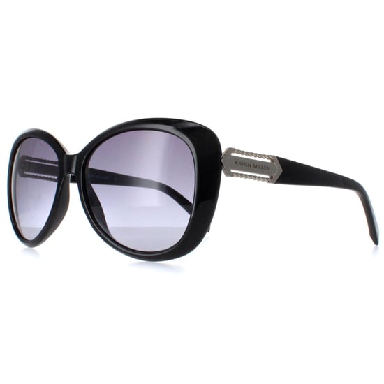 Karen Millen Butterfly Womens Black Dark Grey Gradient KM5049