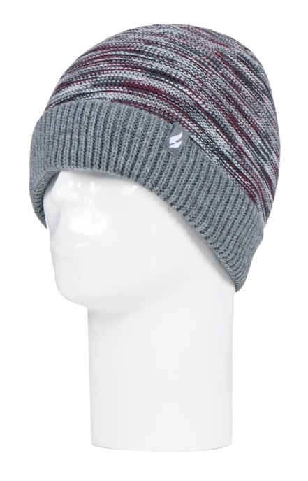 Heat Holders - Thermische gebreide herenmuts voor de winter - Grijs - Image 1