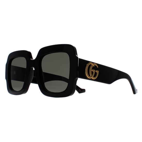 Gucci Vierkante Dames Zwarte Grijze GG1547S - Image 2
