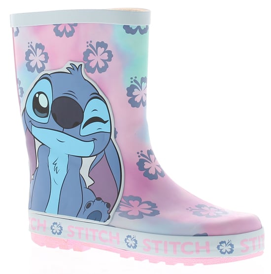 Stitch Younger Girls Wellies Willow blue - Image 1
