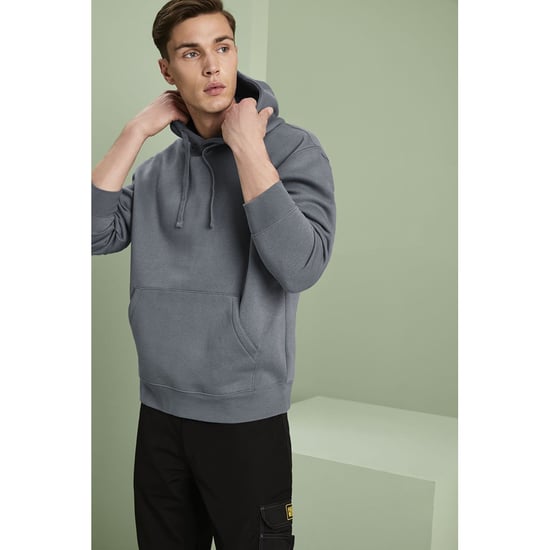 Russell Heren Authentieke Sweatshirt met volledige ritssluiting / Hoodie (Licht Oxford) - Image 6