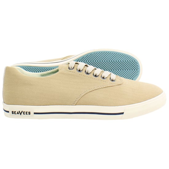 Seavees Hermosa Surfwash Heren Bruine Plimsolls - Image 4