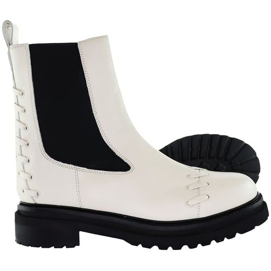 Ted Baker Lukki Chelsea Boot With Whipstitch Detail, Natural