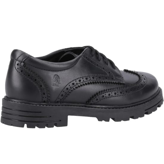 Hush Puppies Meisjes Maxine Leren Schoolschoenen (Zwart) - Image 2