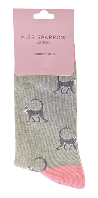 MISS SPARROW - Womens Novelty Animal Soft Bamboo Breathable Socks