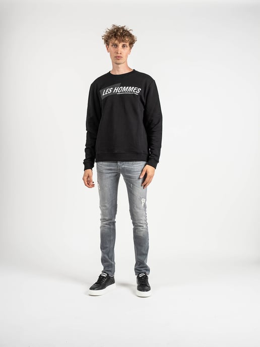 Les Hommes blouse Mannen zwart - Image 6