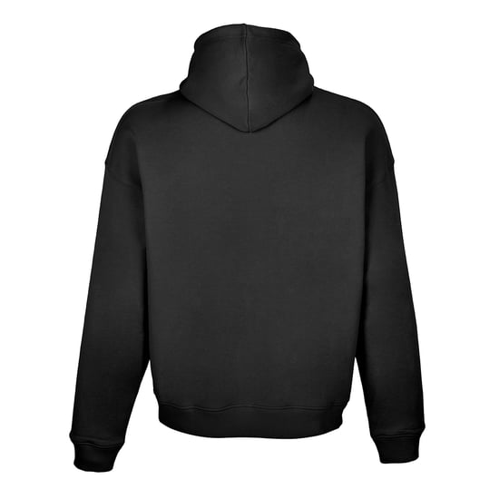 SOLS Unisex Adult Connor Organic Oversized Hoodie (Zwart) - Image 2