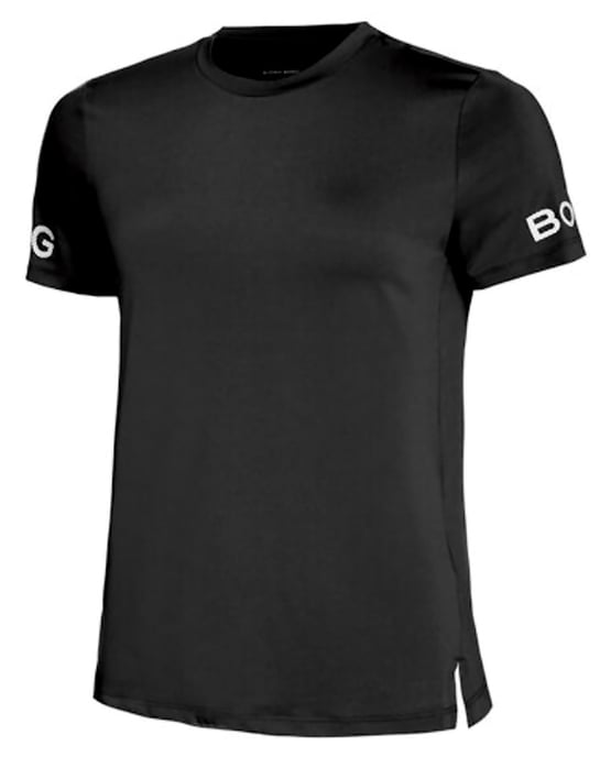 Björn Borg - Dames Classic Training T-Shirt met Korte Mouwen - Zwart - Image 1