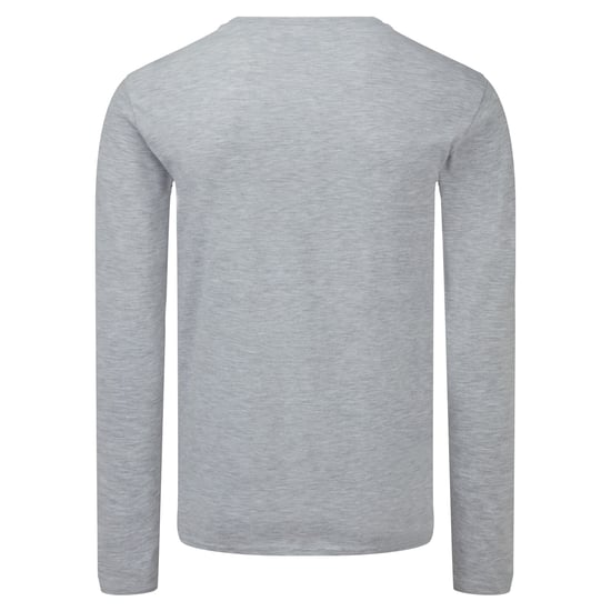 Fruit of the Loom Heren Iconische 150 T-Shirt met lange mouwen (Grijze Heide) - Image 2